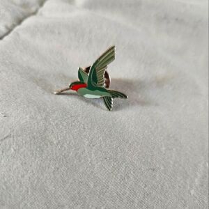 Hummingbird pin